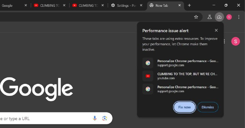 Chrome 会在标签页拖累性能时发出警报在 Chrome Canary 版本中，当特定标签页占用大量系统资源时，浏览器将显示警报