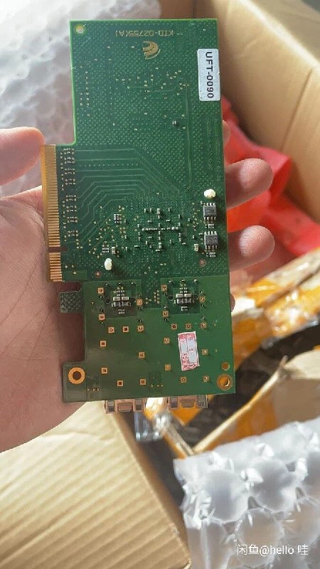无法证实的消息说，市场上的部分二手富士通x520万兆网卡放射性物质超标，可检测到显著的辐射量