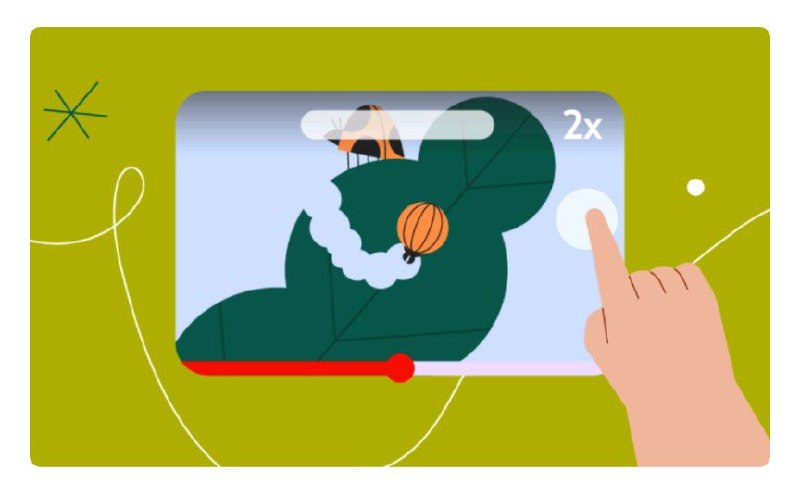YouTube 正在向 Premium 用户推出新的测试功能，让您轻松以 2 倍速观看视频前段时间 YouTube 向部分用户推送过这一更新，随后又撤回，现在 YouTube Premium 订阅者可以选择参加该功能的测试，长按视频播放器即可将播放速度设置为 2 倍