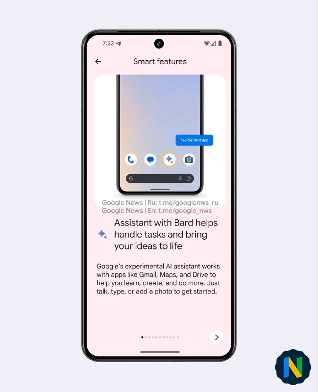由人工智能 Bard 支持的谷歌助手即将登陆 Pixel 手机“Pixel 使用提示”应用中出现了 Assistant with Bard 的演示视频