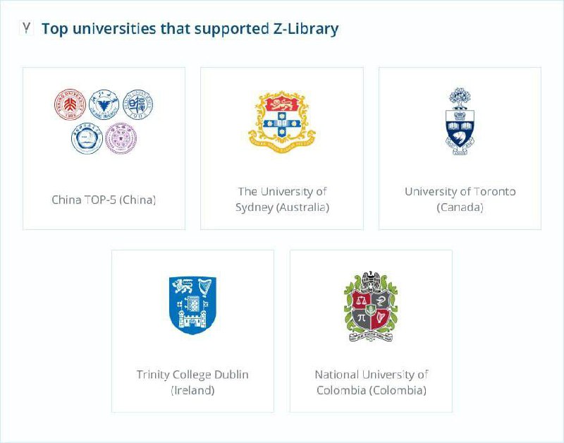 Z-Library 发现其在全球3万多个教育机构（大学、学院和学校）拥有 60多万名学生和教师用户