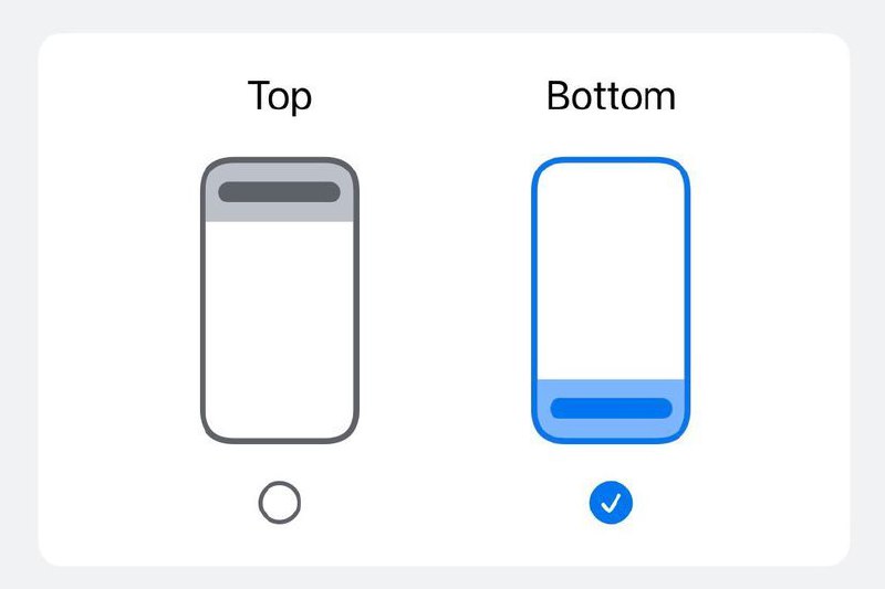 谷歌 Chrome iOS 测试版可以将地址栏放在屏幕底部谷歌Chrome iOS的测试版本现在允许你将地址栏放在屏幕底部，这是一个不错的变化，可以让你将地址栏移得更靠近你的拇指——尽管值得注意的是，两年前苹果Safari 浏览器就可以调整地址栏的位置