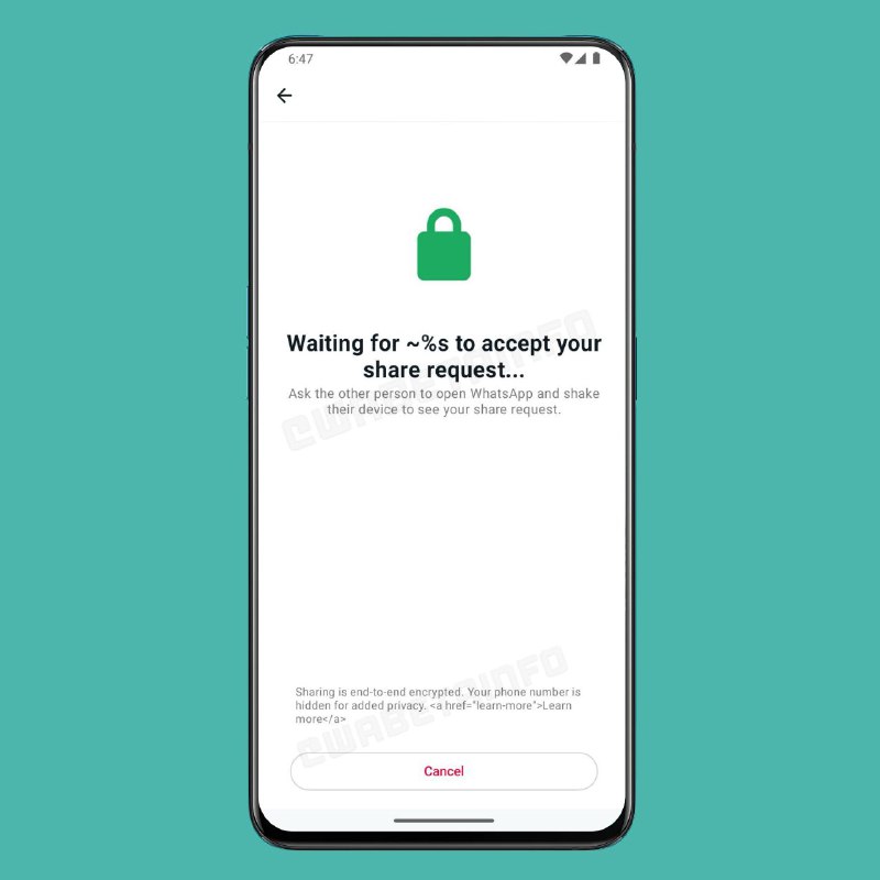 WhatsApp 正在开发自己的文件共享系统WhatsApp 正在开发与附近的人共享文件的新功能，可能会在未来的更新中提供