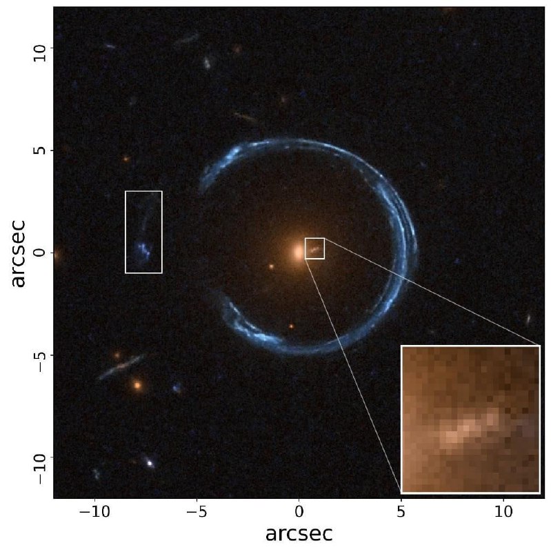 科学家新发现迄今最大黑洞，质量相当于360亿个太阳英国朴茨茅斯大学与巴西联邦大学联合团队在《皇家天文学会月报》刊发论文称，他们在距地球50亿光年的 “宇宙马蹄” 星系中心，拍摄到迄今质量最大的黑洞