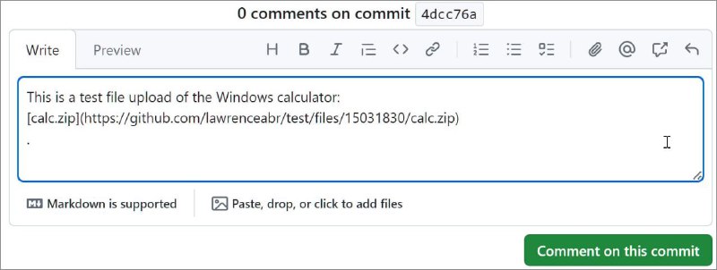 代码托管平台 GitHub 评论被指滥用：通过知名存储库 URL 分发恶意软件在发表评论时，用户可以添加附件，该文件将上传到 GitHub 的 CDN 并使用以下格式的唯一 URL 与相关项目关联：