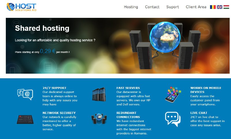 坊间风闻 Hostsolutions 可能会跑路
