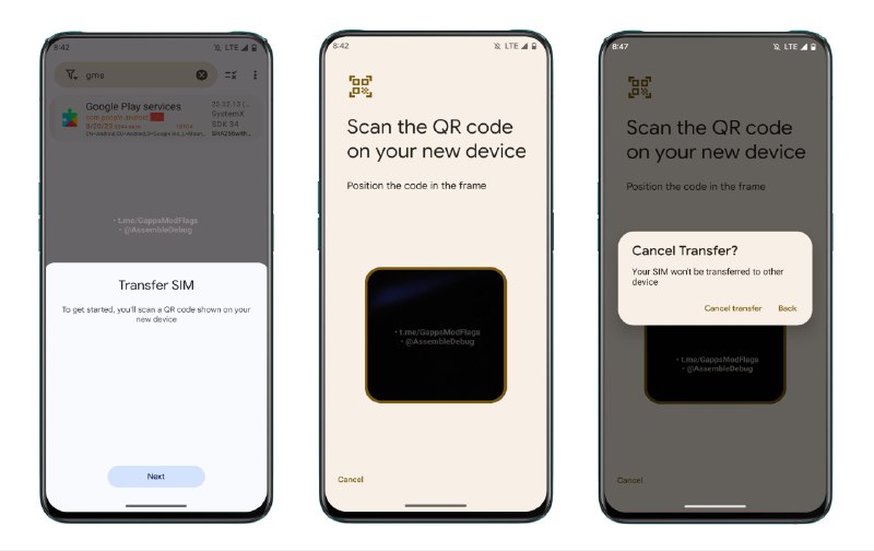 Android 即将推出的 eSIM 传输功能将基于 QR 码谷歌早些时候宣布，将支持用户在 Android 设备之间本地转移 eSIM ，并计划在年底推出