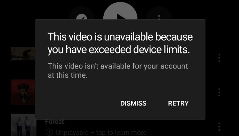 YT Music 不友好的设备数量限制问题YouTube Music 提供了 10 台设备的宽松限制，但有一个问题