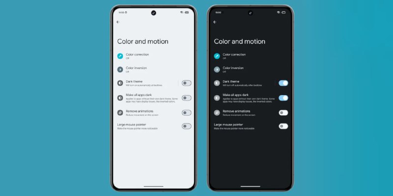 Android 15 可让应用强制变暗 即使应用不支持深色主题安卓 10 引入了对系统级深色模式的支持，但应用需要有自己的深色主题