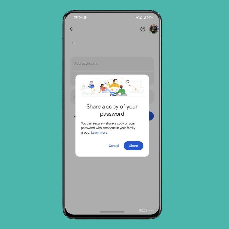 Google 密码管理工具现已推出家庭共享功能作为 2024 年 5 月 Google Play 服务更新 (v24.20) 的一部分，谷歌宣布在 Google 密码管理工具中添加密码共享功能