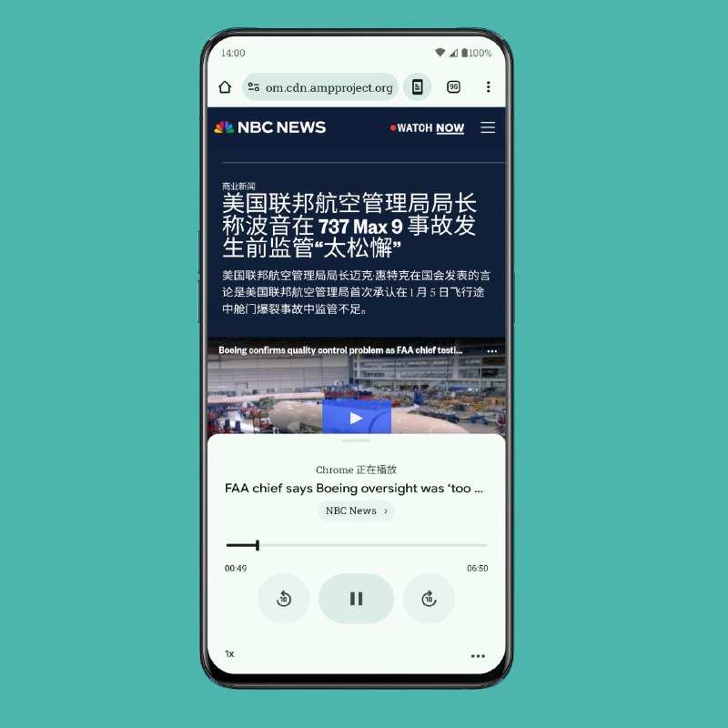 安卓版 Chrome 可以在应用内朗读网页谷歌正在推出一个名为“读出此网页的内容”的新选项，该选项可以在 Android 版 Chrome 浏览器中朗读网页
