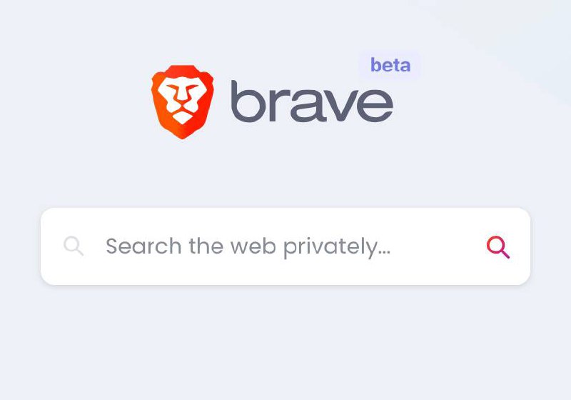 主打隐私的 brave 浏览器今天推出了他们的搜索引擎
